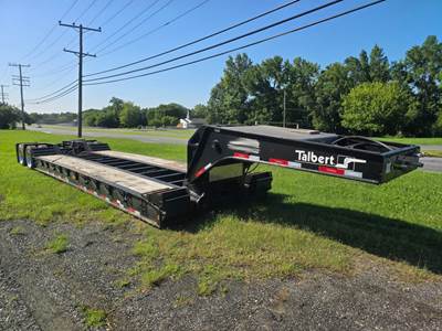 2018 Talbert 44' T/A Lowboy Trailer