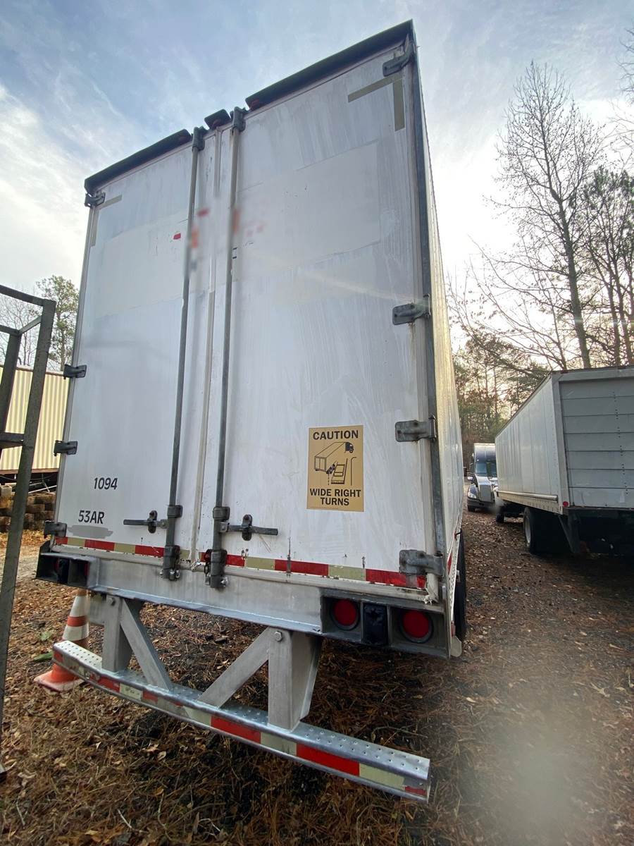 2003 Trailmobile 53' T/A Dry Van Trailer For Sale Raleigh, NC