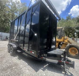 2025 Top Shelf 16' T/A Dump Trailer