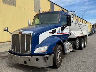 2016 Peterbilt 579 Tri/A 17' Dump Truck