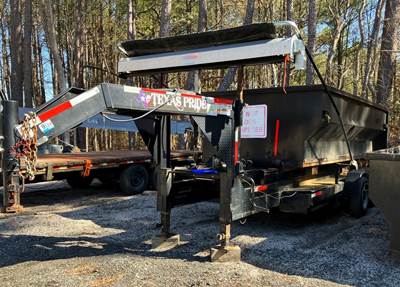 2022 Texas Pride 16' T/A Dump Trlr w/ (4) bins