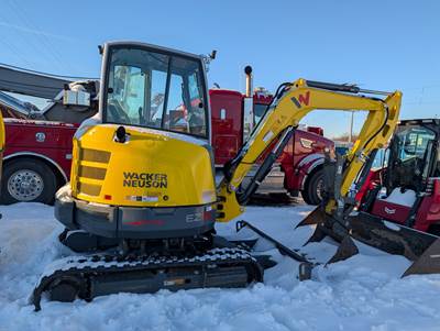 2023 Wacker EZ36 Compact Excavator w/EROPS