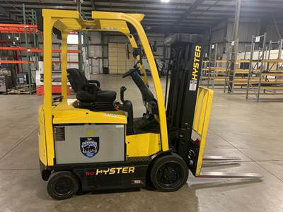2019 Hyster E50XN-33 4,800Lbs Cap Elec Forklift