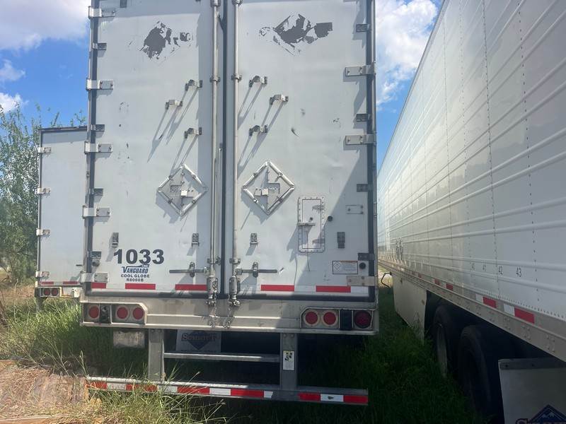 2015 Vanguard 53' Reefer Trailer (NonOp) For Sale Harlingen, TX