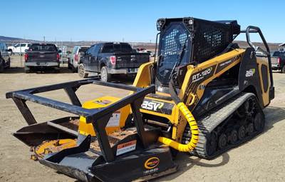 2017 ASV RT-120F Track Loader w/ 60'' Mulcher