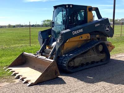 2021 John Deere 333G Track Loader w/Bucket