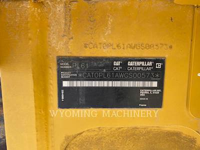 Caterpillar PL61 Pipelayer