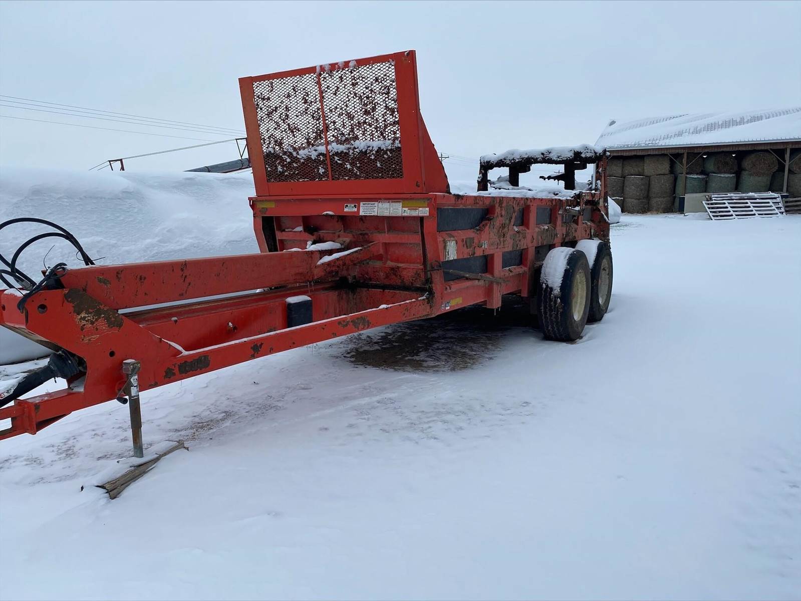 2015 Kuhn 2044 Dry Manure Spreader For Sale Decorah, IA 56454