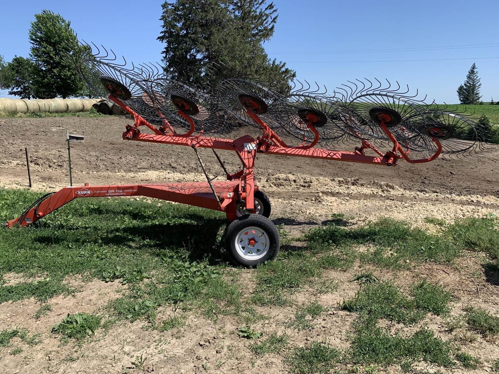 Kuhn SR112 Hay Rake For Sale Monticello, IA 55589