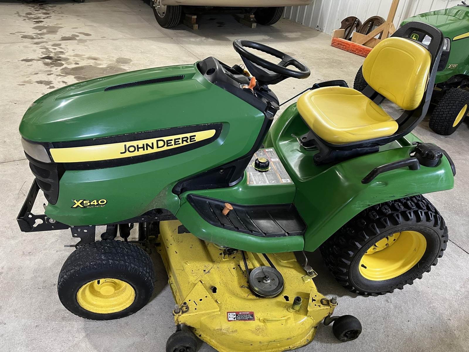 2008 John Deere X540 Riding Lawn Mower For Sale, 960 Hours New