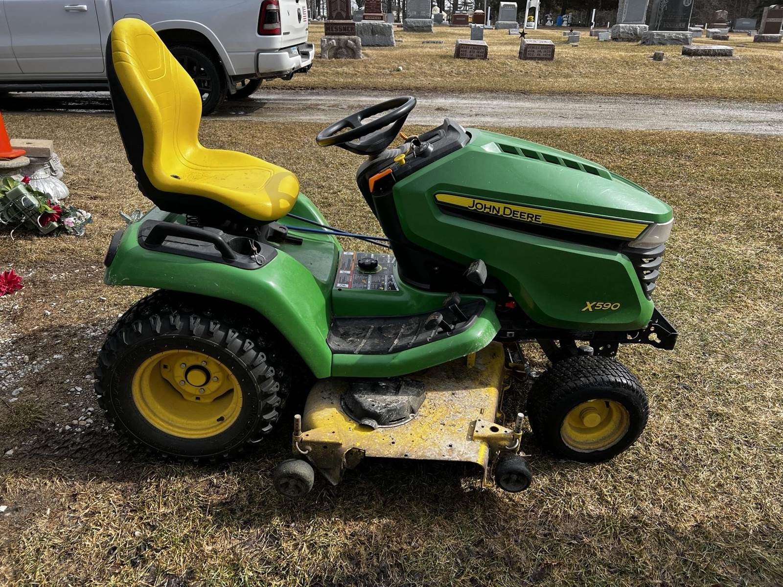 2020 John Deere X590 Riding Lawn Mower For Sale, 418 Hours New Hampton, IA 57084