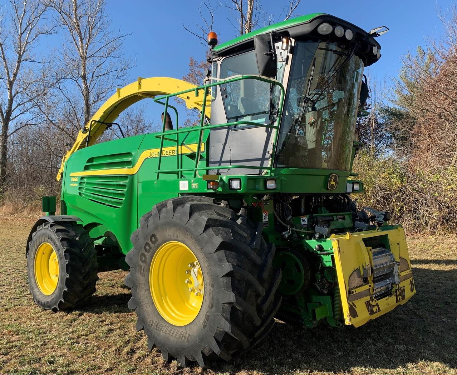 2014 John Deere 7580 SelfPropelled Forage Harvester For Sale, 2,128