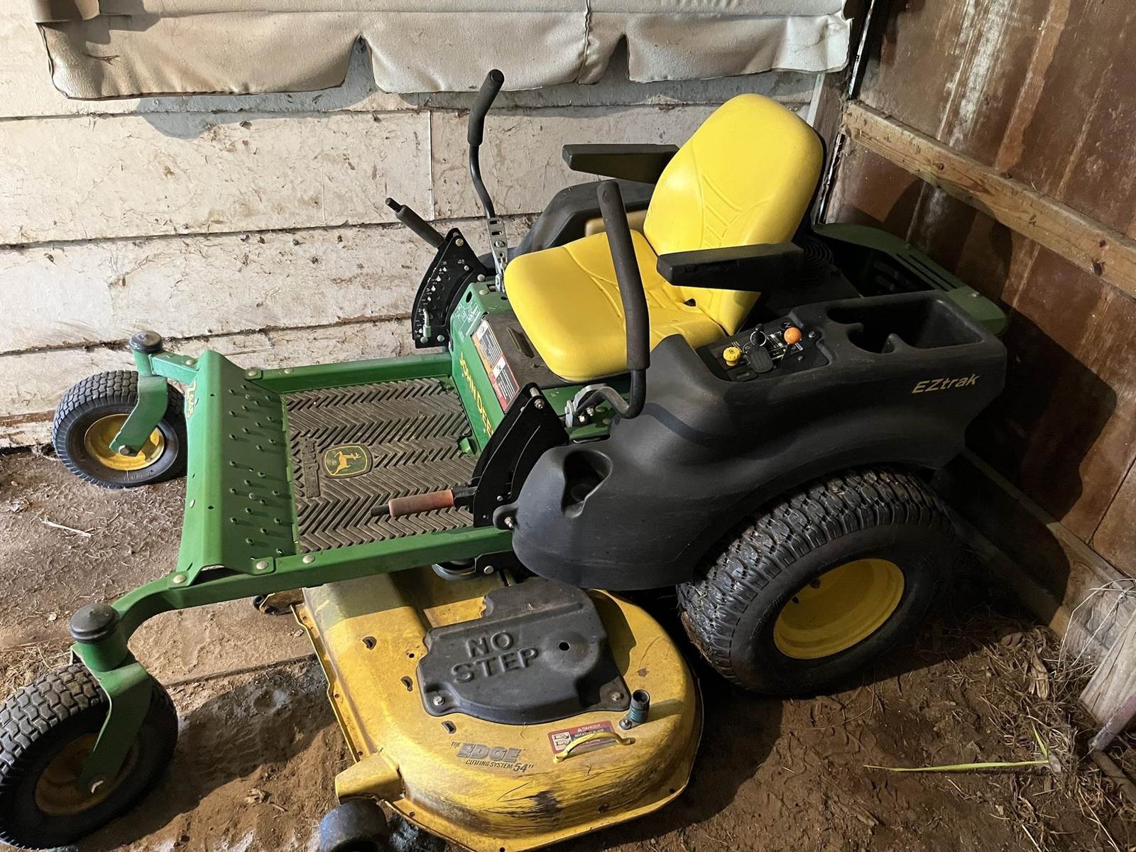 2008 John Deere Z445 Zero Turn Mower For Sale, 1,185 Hours Rowley, IA
