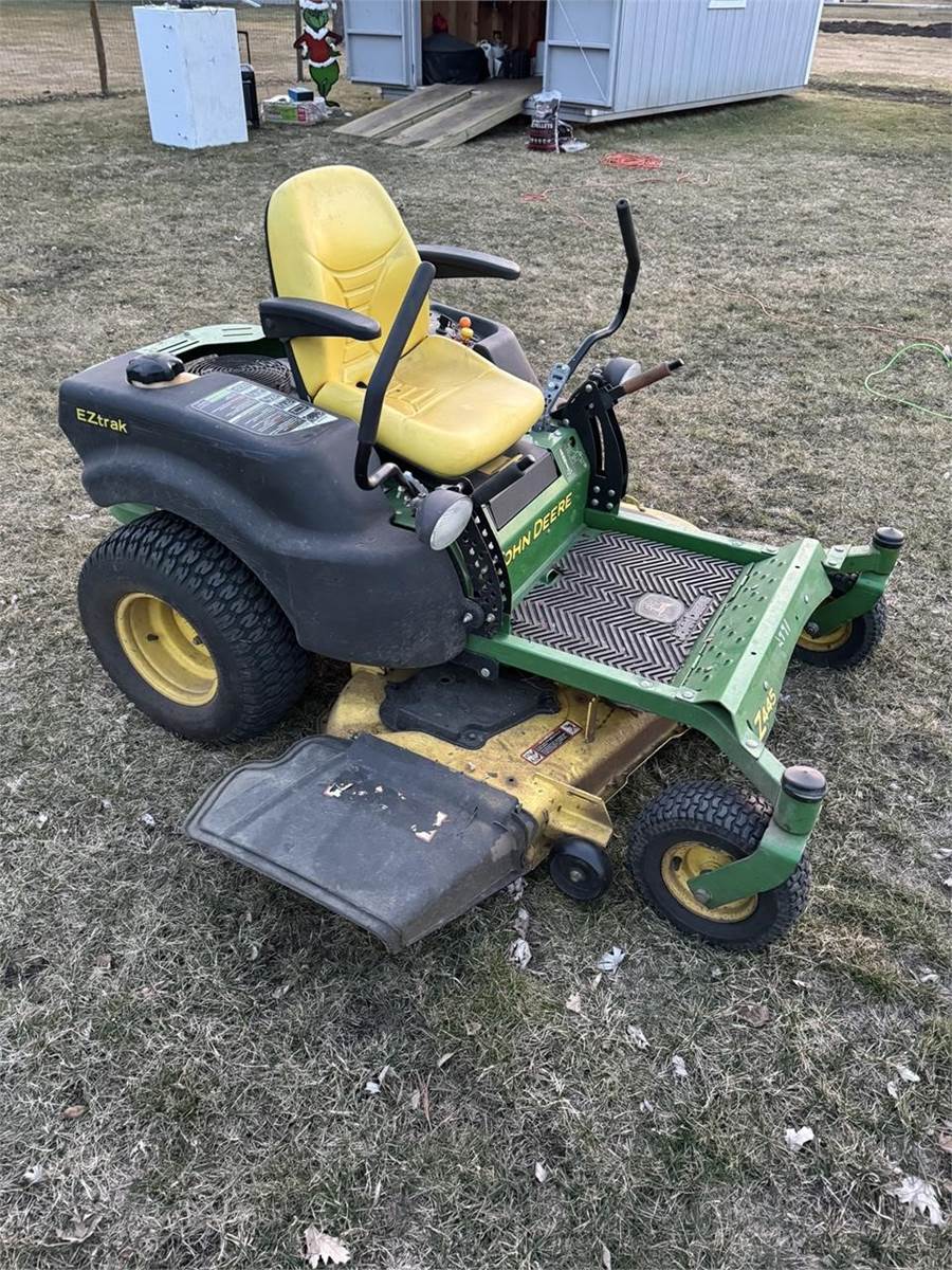 2007 John Deere Z445 Zero Turn Mower For Sale, 822 Hours Rowley, IA