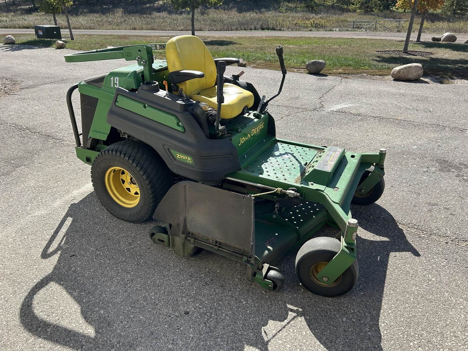 2017 John Deere Z997R Zero Turn Mower For Sale, 2,450 Hours Rowley