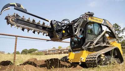 New Holland C345 Skid Steer
