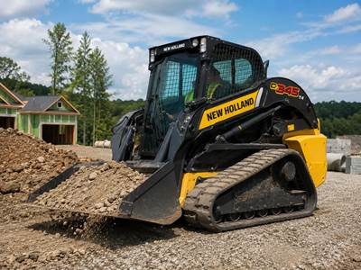 New Holland C345 Track Skid Steer