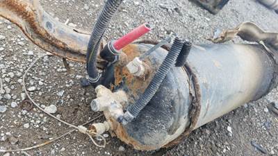 International 9900i Air Tank