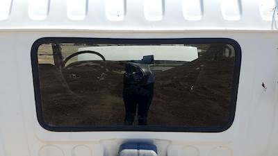 GMC T7500 Back Window