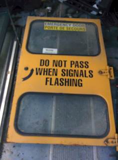 International School Bus Rear Door Assembly