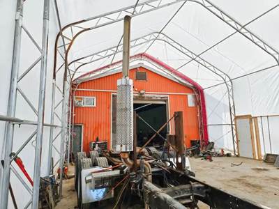 Caterpillar C13 Exhaust Assembly for a 2007 Peterbilt 387