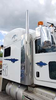 Cummins ISX Exhaust Assembly for a 2013 Peterbilt 386