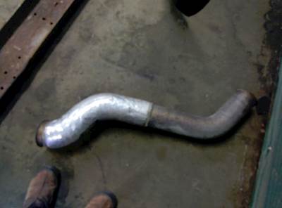 Blue Bird Exhaust Pipe