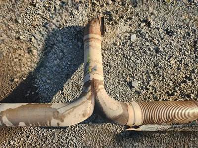 Western Star 4900FA Exhaust Pipe