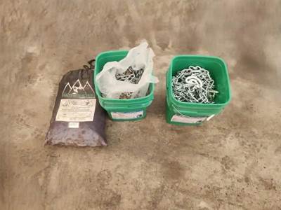 Used 2021 Volvo VNL Tire Chains, 3 Pairs, Part # 2247QC