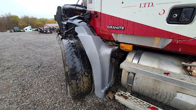 Mack Granite CT713 Left Fender Extension for a 2007 Mack CT713