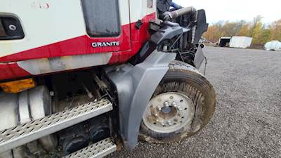 Mack Granite CT713 Right Fender Extension for a 2007 Mack CT713