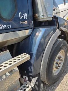 Western Star 4900SA Right Fender Extension for a 2013 Western Star 4900 SA