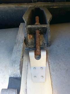 Peterbilt 387 Right Fuel Tank Strap / Bracket