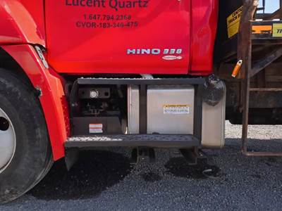 Hino 338 Left Fuel Tank