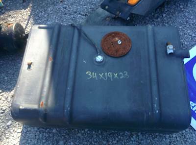Fuel Tank, Rectangular, Metal, Measures: 34 x23 x 14  Good Condition