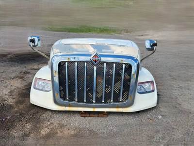 Used 2020 International HX620 Hood with Grille, Headlamps and Inserts