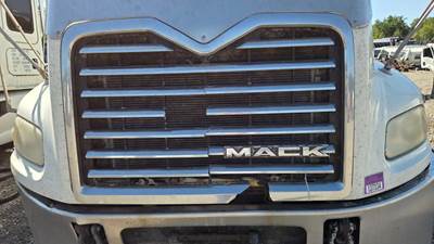 2015 Mack Pinnacle CXU613 Hood with Headlamps, Mirrors, and Inserts