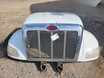 2013 Peterbilt 330 Hood Assembly with Headlights and Grill, 45" Length