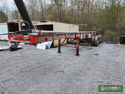 2008 End Dump Trailer - Used - 40' Complete Trailer Frame With Axles And Tires -