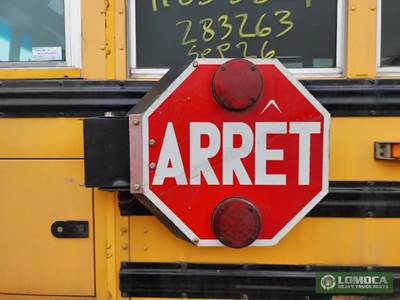 2012 Blue Bird Automatic Stop Sign Assembly - Used - May Have Some Cosmetic
