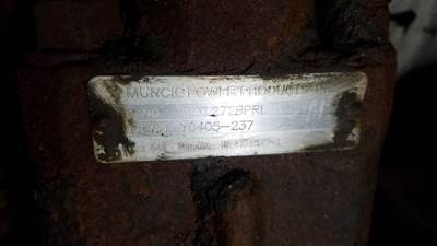 Muncie PTO for a 2006 Mack CT713