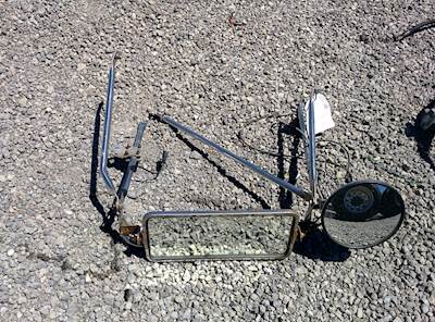 Freightliner FLD120 Left Side View Mirror