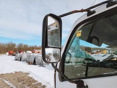 Hino 195 Left Side View Mirror