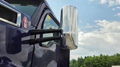 Kenworth T880 Left Side View Mirror
