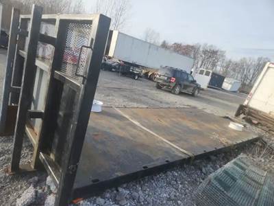 23' Steel  Flatbed Body, In Very Good Condition