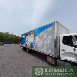 28' Van Body.28'L 93"W 90"H Van Body, Aluminum Siding, Rear Roll Up Door, ,