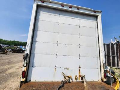 Roll-Up Door For Sale. Length: 96.5 Inches, Width: 96 Inches, Width Of Hard Wood