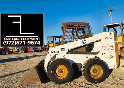 Bobcat 863G Track Skid Steer