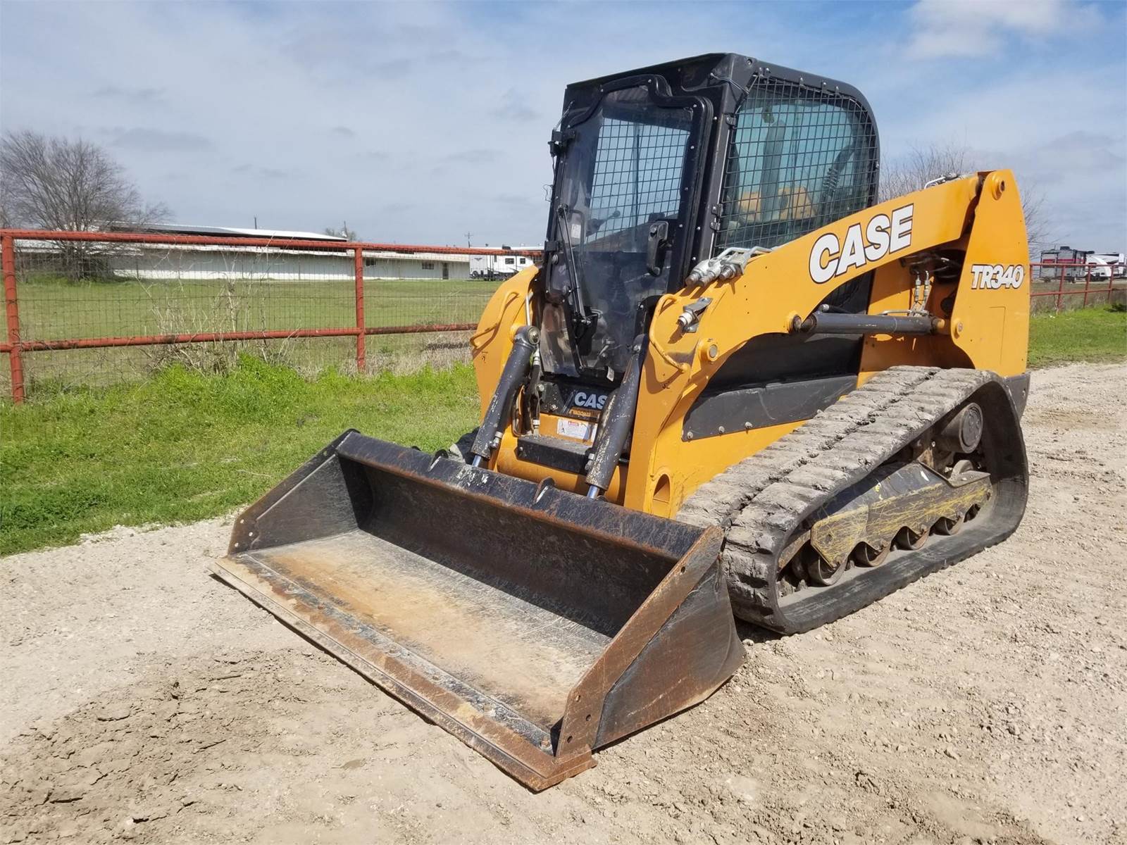 Case TR340 Skid Steer For Sale, 1,836 Hours Kemp, TX 6416
