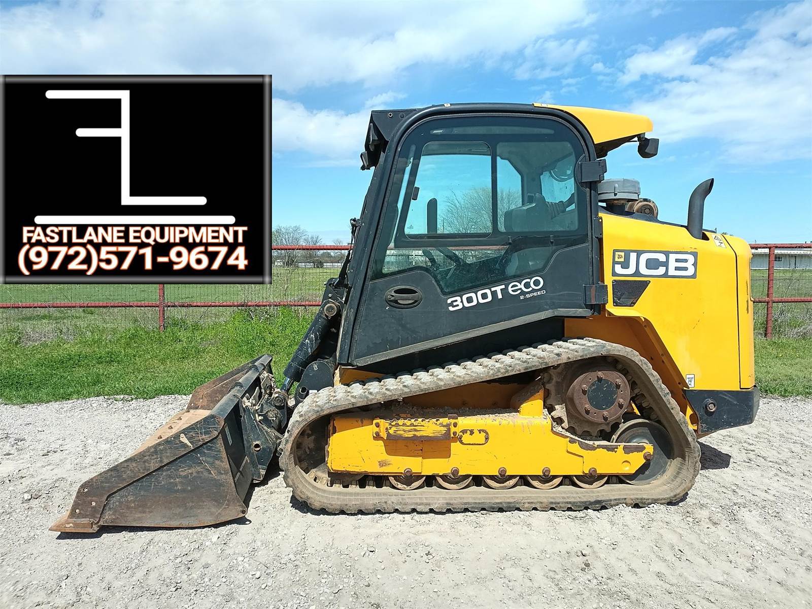 2017 JCB 300T Compact Track Loader For Sale, 1,169 Hours Kemp, TX